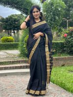 Half Silk Nokshi pair sharee - Image 4