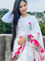 Chanderi silk sharee - Image 4