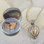 Freshwater Wish Pearl Oyster with Pendant to Put Pearl Bead Inside